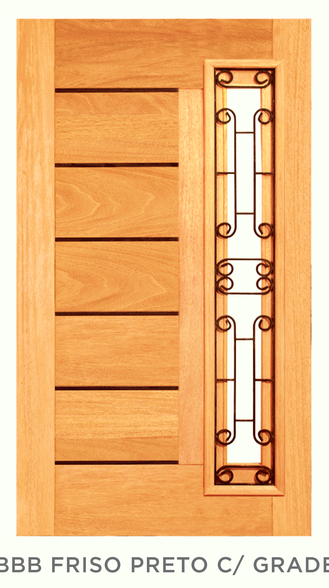 3BB FRISO PRETO COM GRADE