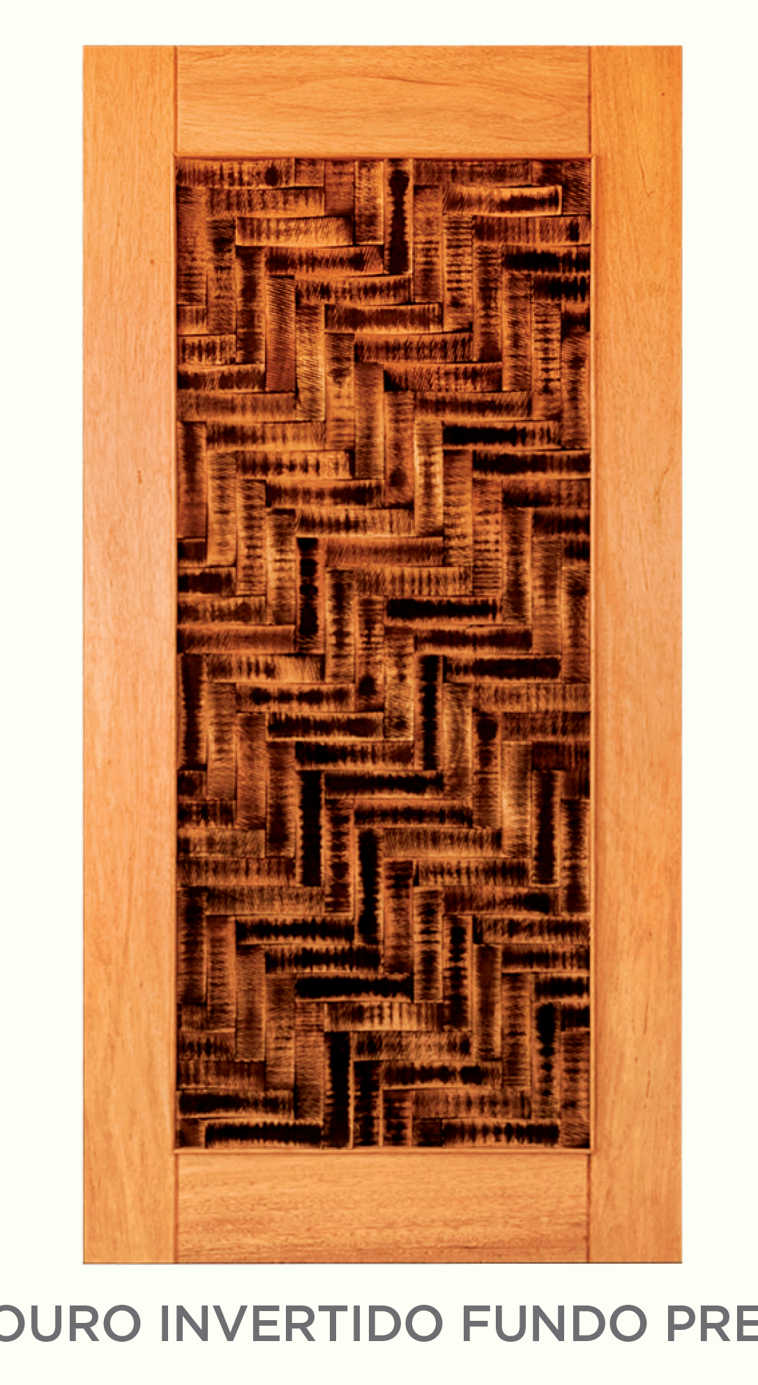 COURO INVER FUNDO PRETO